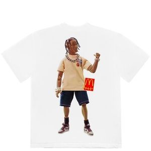 Cactus Jack x McDonald’s Travis Action Figure Tee